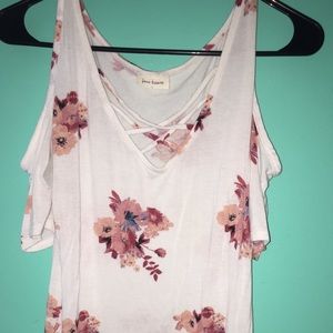 Cold shoulder top